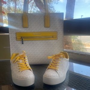 Micheal Kors Bag w/ matching shoes